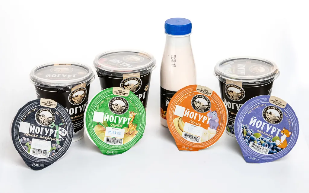 фотография продукта Йогурт, ГОСТ, любые вкусы/фасовка, СТМ