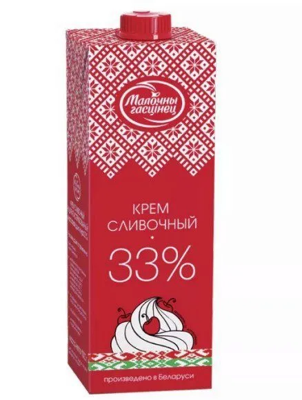 Фотография продукта Крем Сливочный 33%"молочный гостинец"