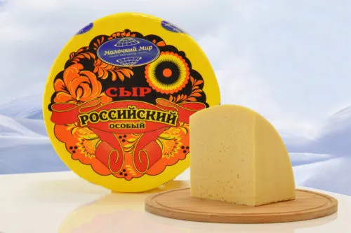 фотография продукта Сыр Российский, Молочный Мир