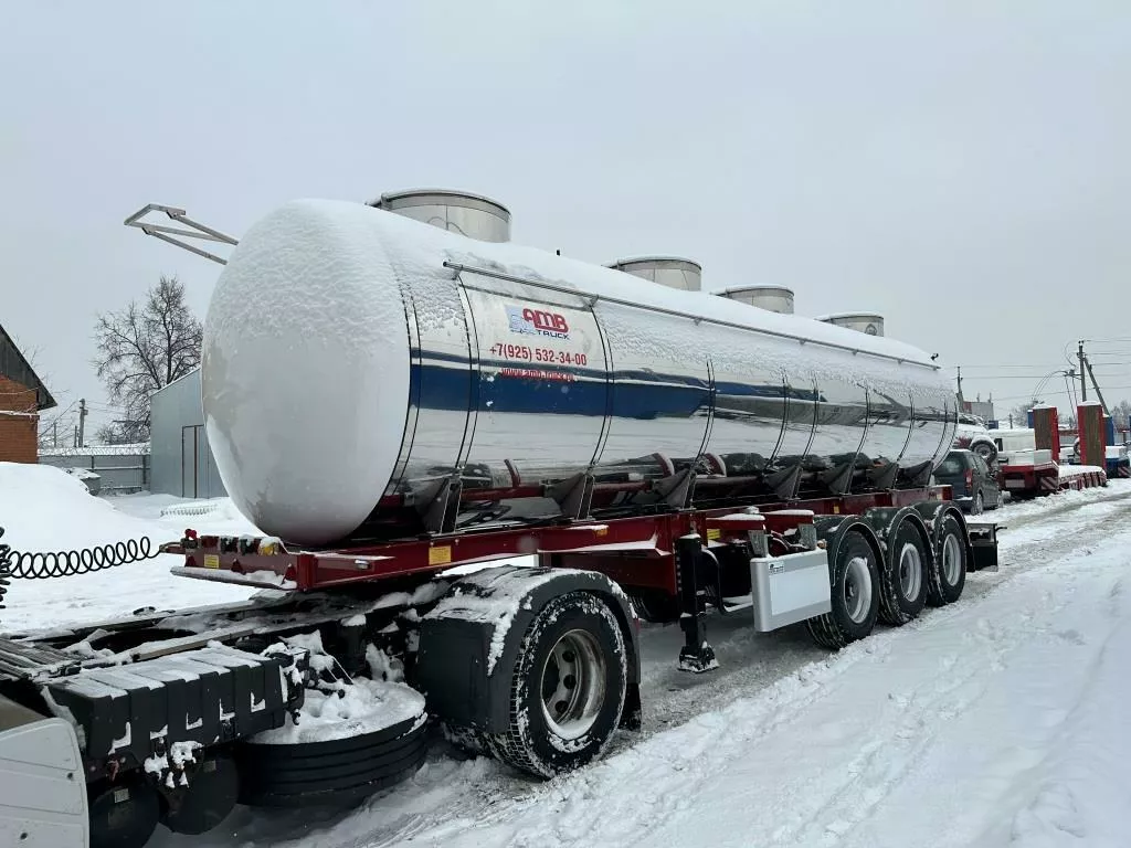 полуприцеп цистерна пищевая berghel 24,5 в Москве и Московской области 5