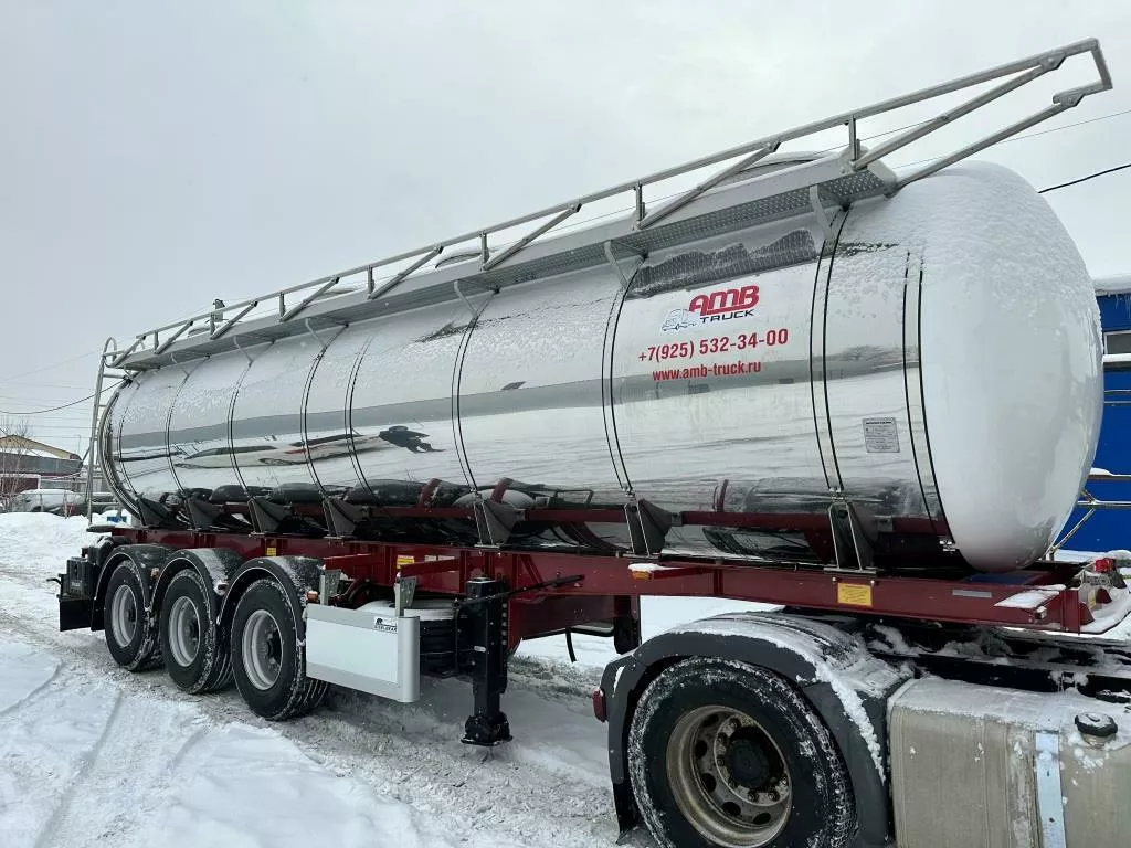 полуприцеп цистерна пищевая berghel 24,5 в Москве и Московской области 2